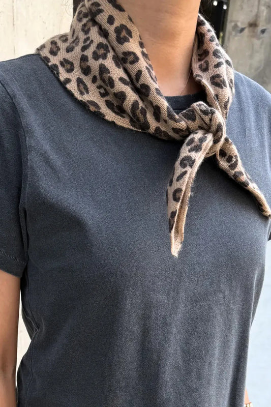 Le Bon Shoppe Cashmere Bandana - Leopard