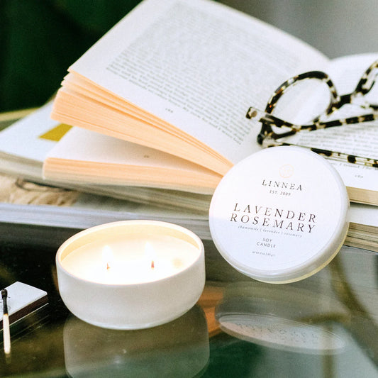 Linnea Candle, Lavender Rosemary - Multiple Options