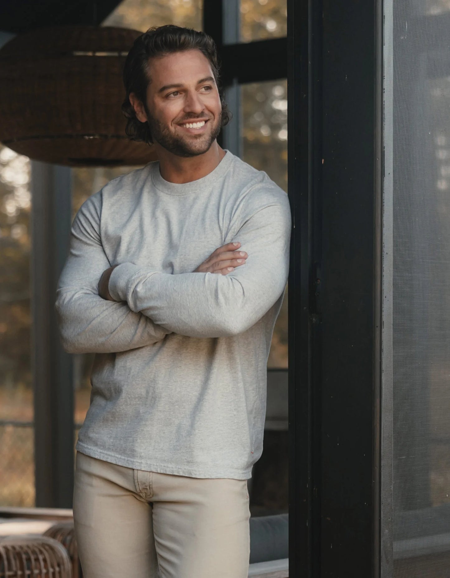 The Normal Brand Men's Lennox Jersey Long Sleeve Tee - Multiple Options