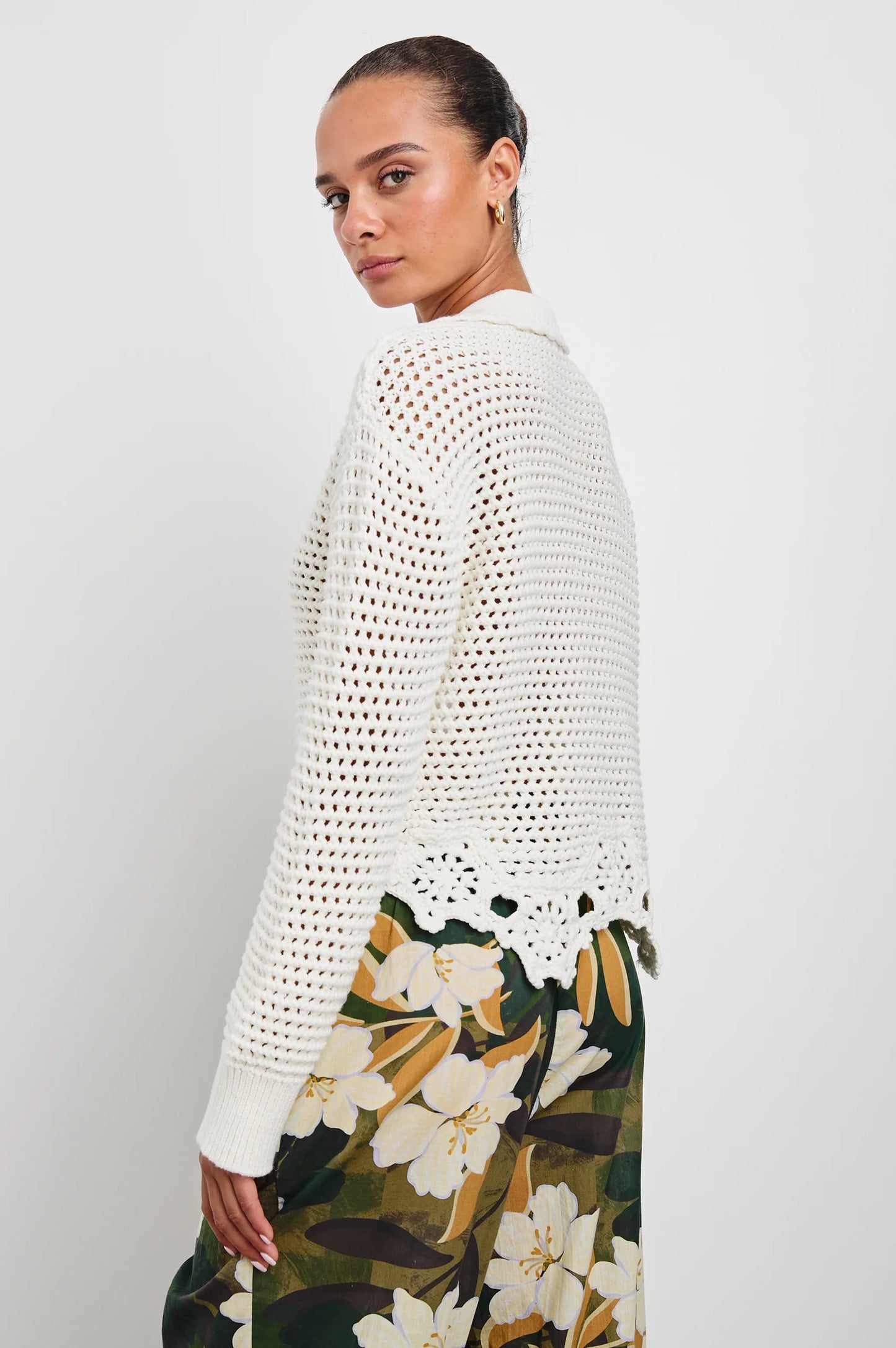 Rails Louise Sweater, Ivory