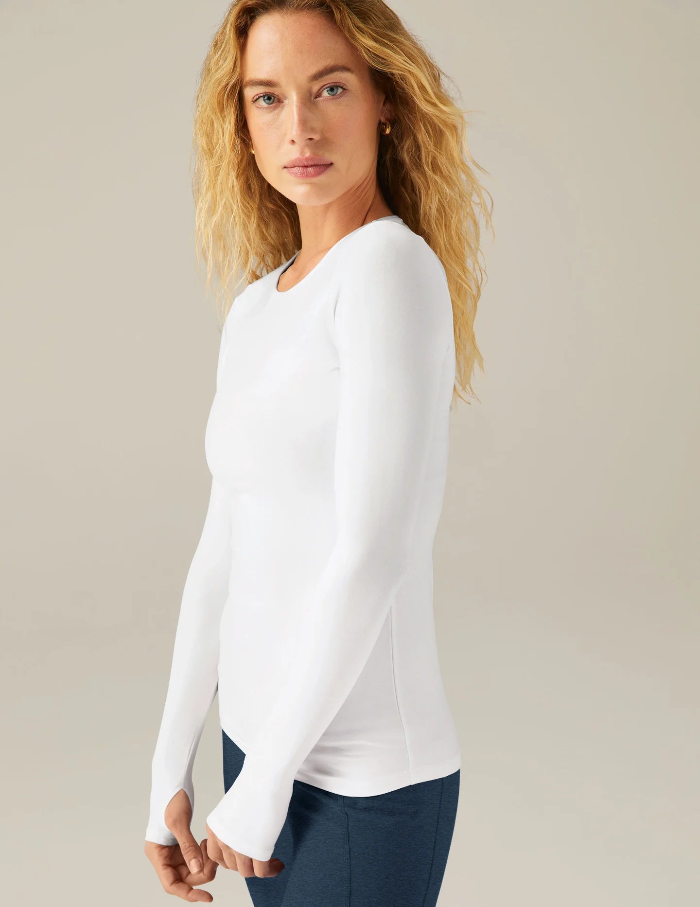 Beyond Yoga Featherweight Classic Crew Pullover - Multiple Options