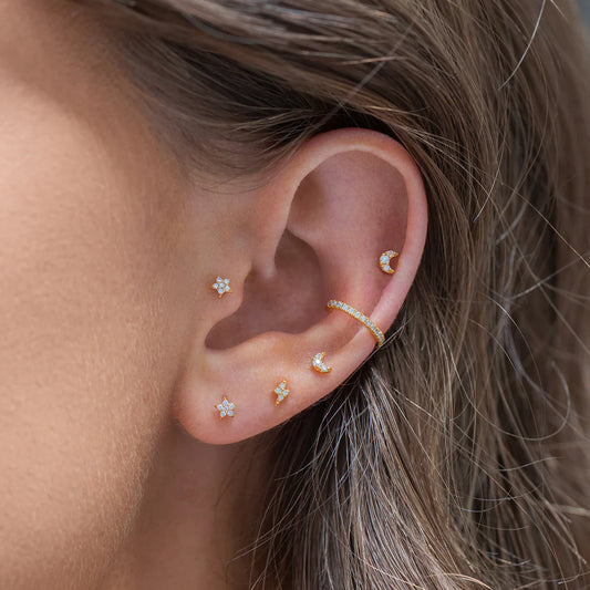 Girls Crew Teeny Tiny Galaxy Studs - Multiple Options