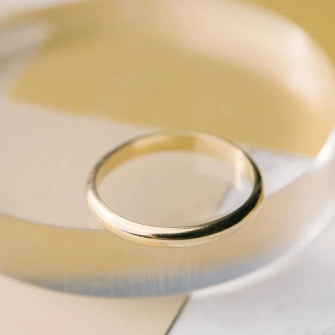 The Land of Salt Thick Round Ring - Multiple Options