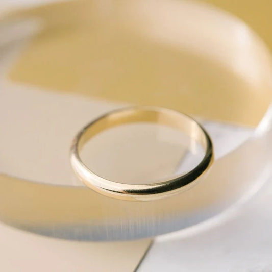 The Land of Salt Thick Round Ring - Multiple Options