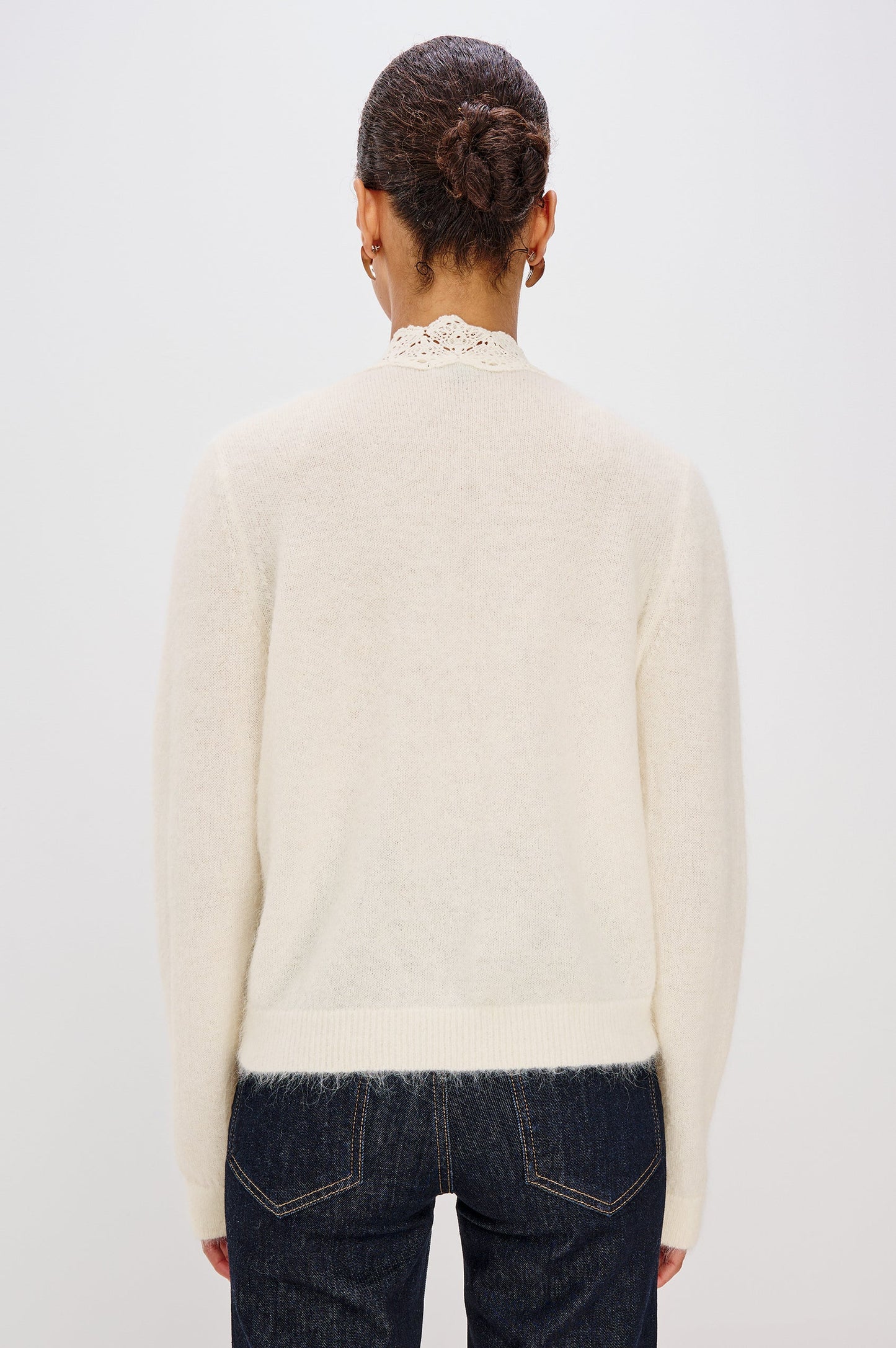 Rails Mer Cardigan, Ivory