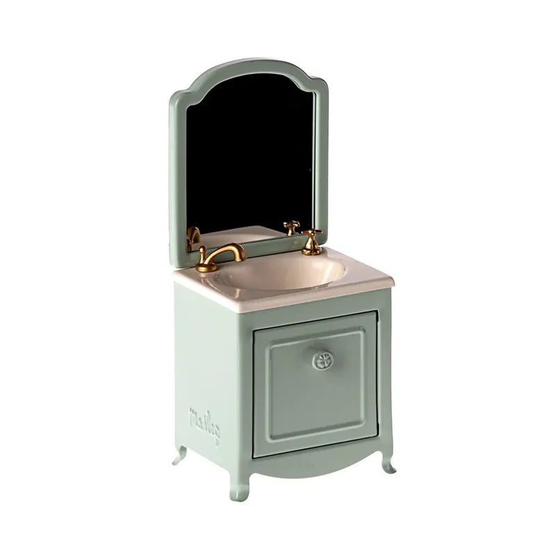 Maileg Sink Dresser w Mirror, Mouse - Multiple Options