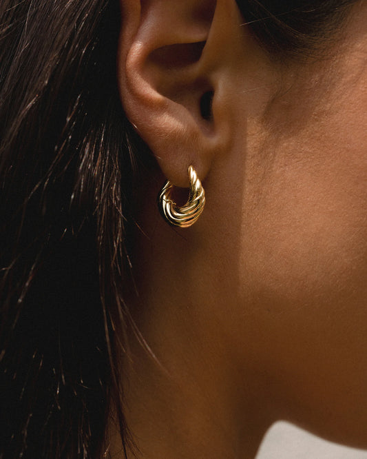 Mod + Jo Rue Molten Hoops