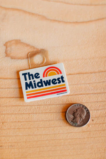 Acme Local Midwest Vintage Sticker - Bright Cream, Multiple Options