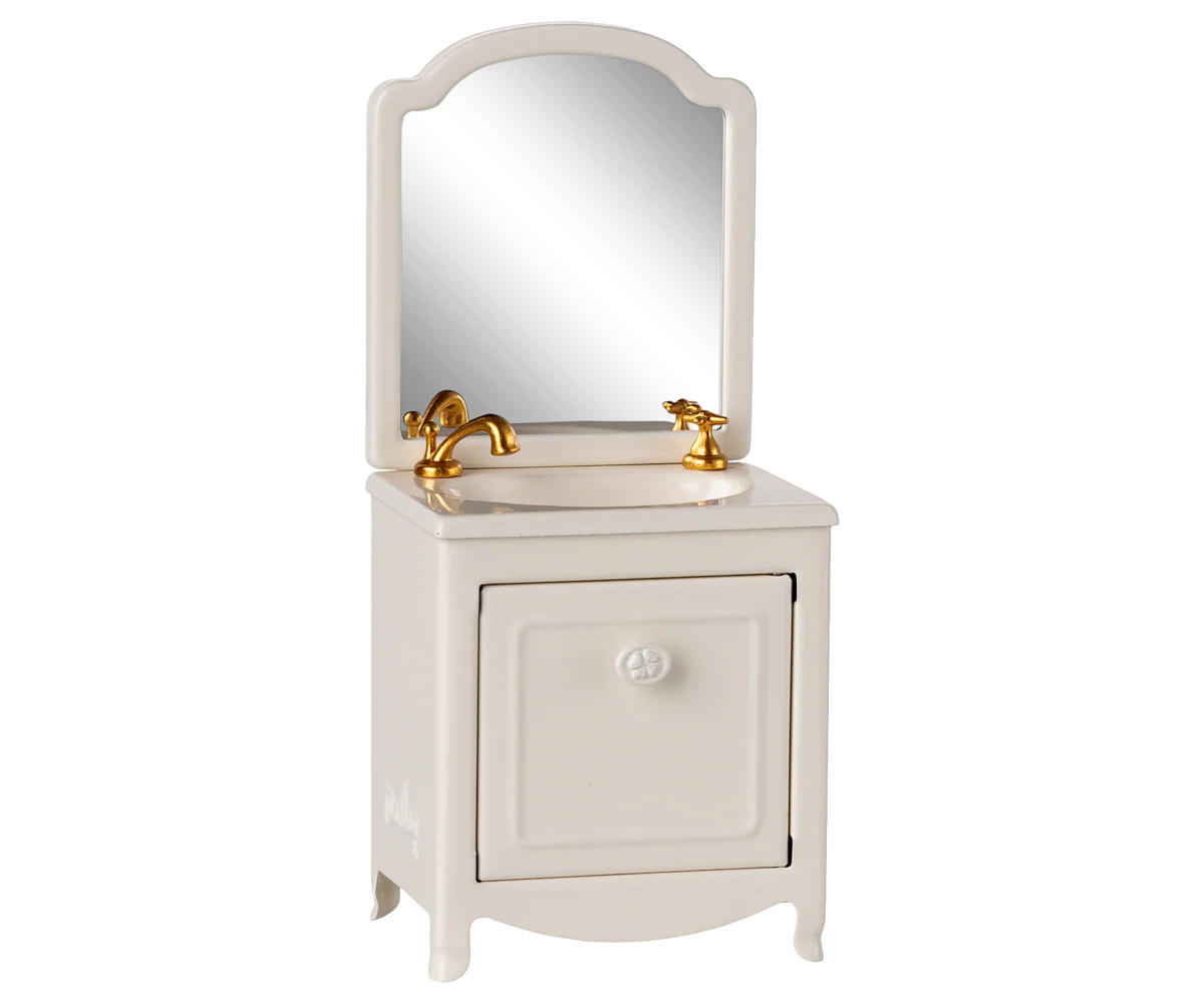 Maileg Sink Dresser w Mirror, Mouse - Multiple Options