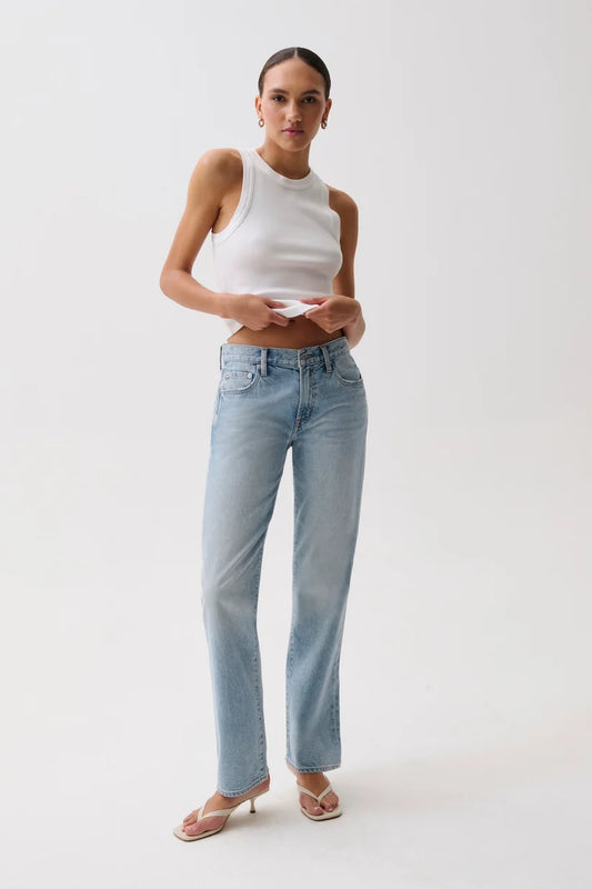 Pistola Issa Mid-Rise Relaxed Straight, Road Trip