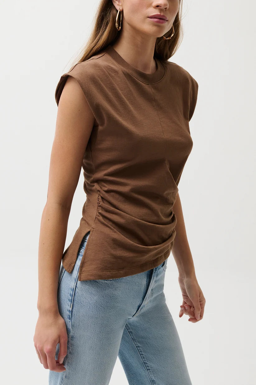 Pistola Nya Draped Tee, Java