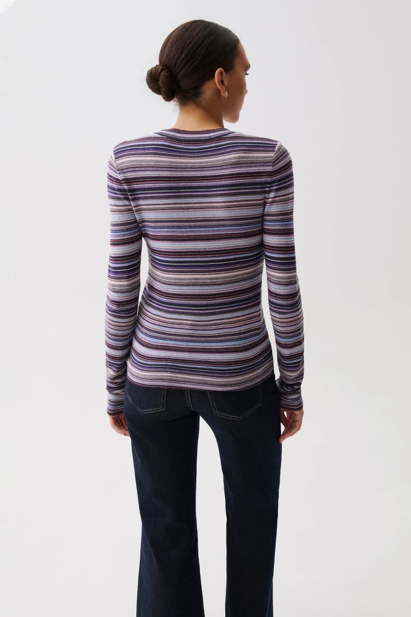 Pistola Madison Knit Long Sleeve, Lovina Stripe