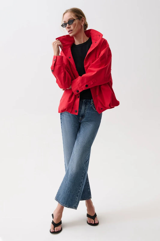 Pistola Liberty Funnel Neck Jacket, Negroni