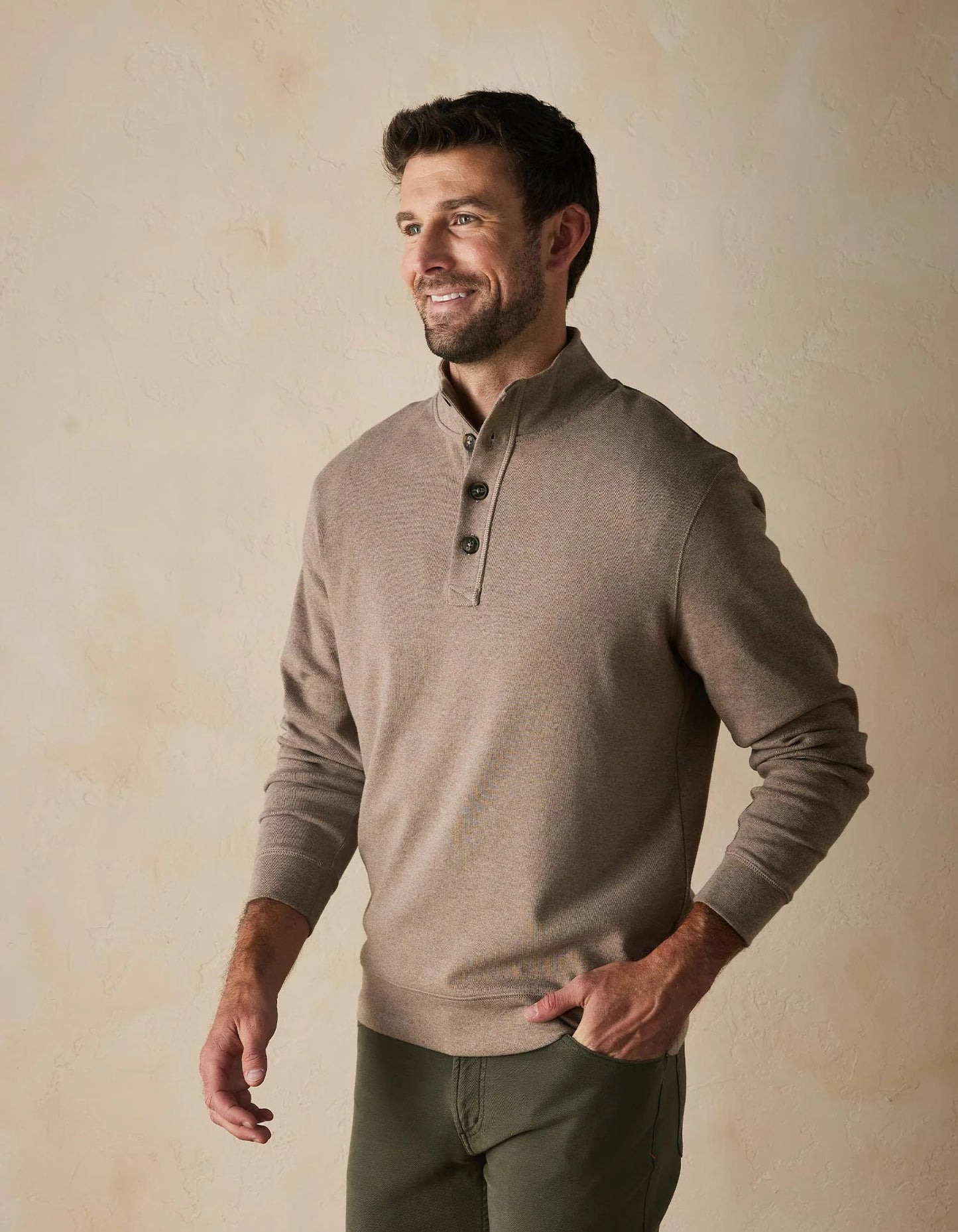 The Normal Brand Men's Puremeso Everyday Button Popover - Multiple Options