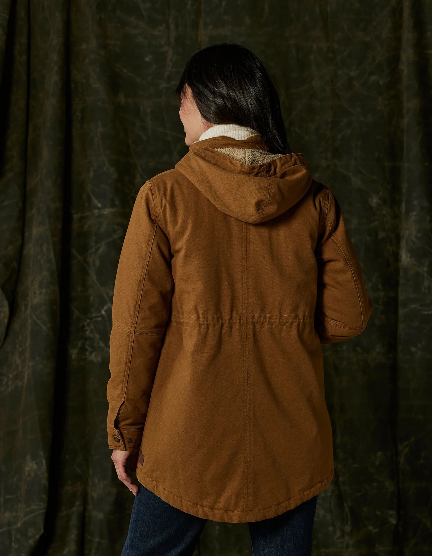 The Normal Brand Betsie Canvas Coat, Maple Glaze