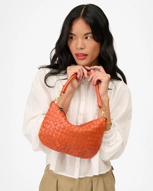 Clare V Petit Moyen, Saltillo Diagonal Woven
