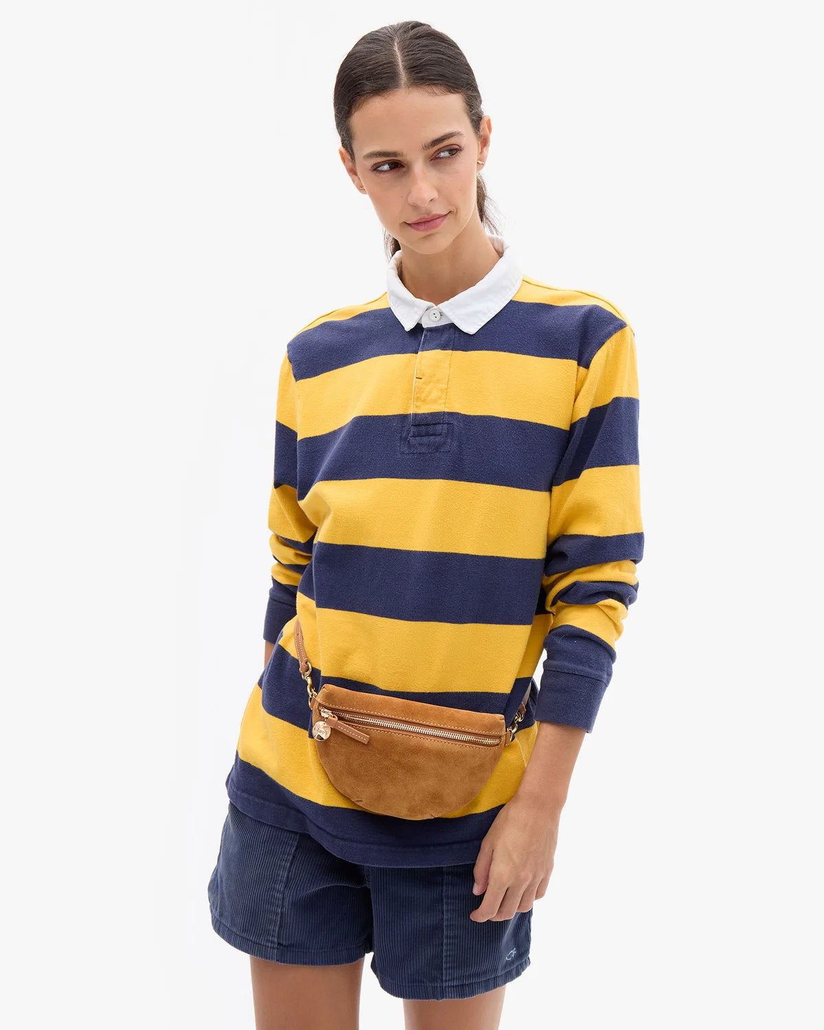Clare V Petit Fanny, Caramel Suede