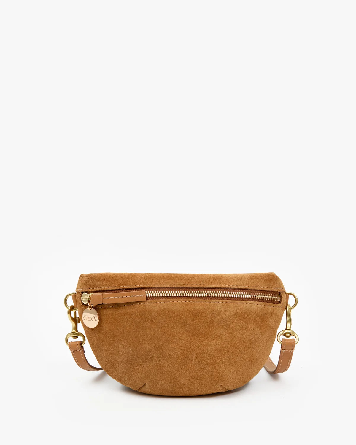 Clare V Petit Fanny, Caramel Suede