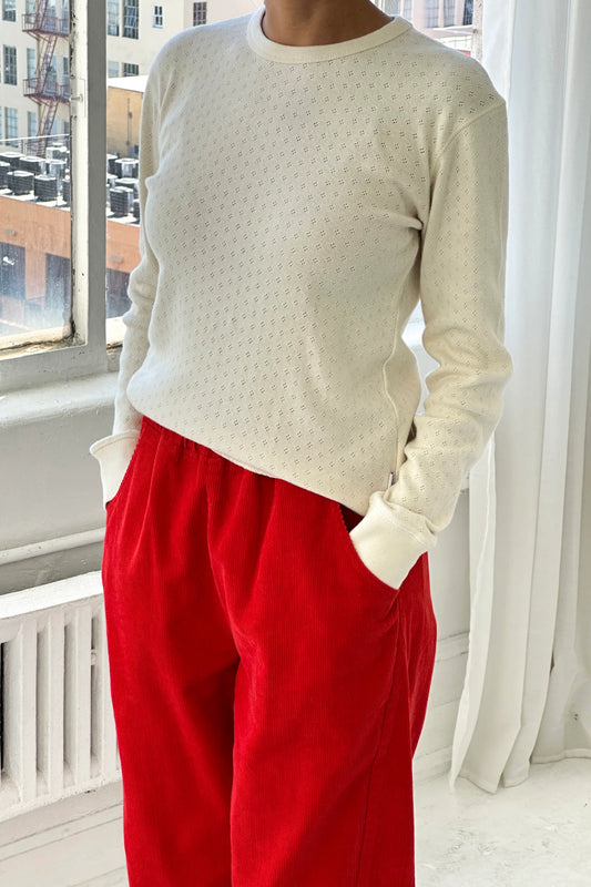 Le Bon Shoppe Pointelle Fundamental Tee - Multiple Options