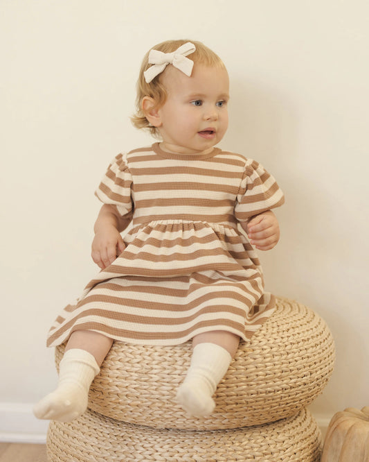 Quincy Mae Darla Dress, Harvest Stripe