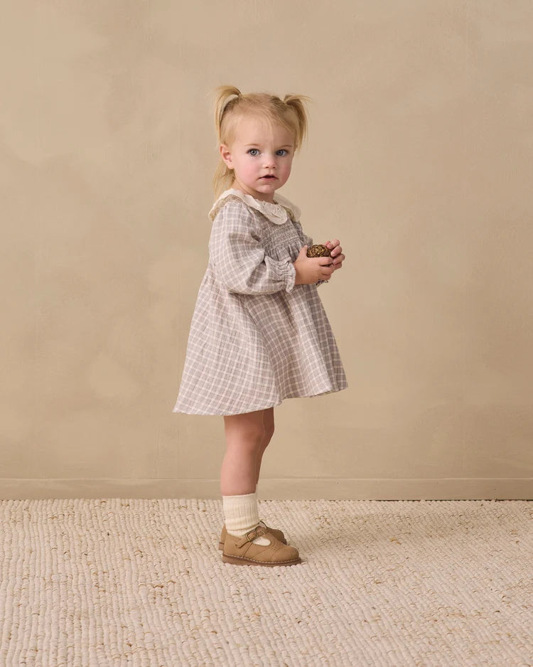 Quincy Mae Callie Dress, Blue Gingham