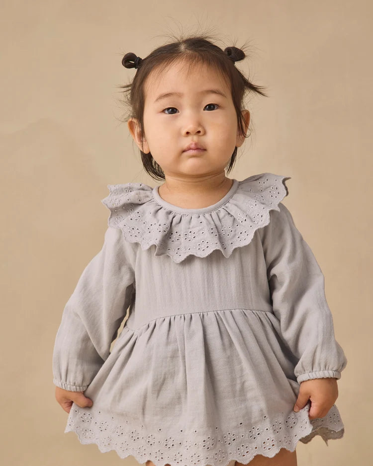 Quincy Mae Thalia Romper, Cloud