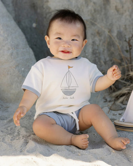 Quincy Mae Ringer Tee, Boat