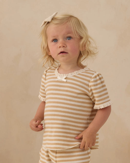 Quincy Mae Ruby Set, Butterscotch Stripe