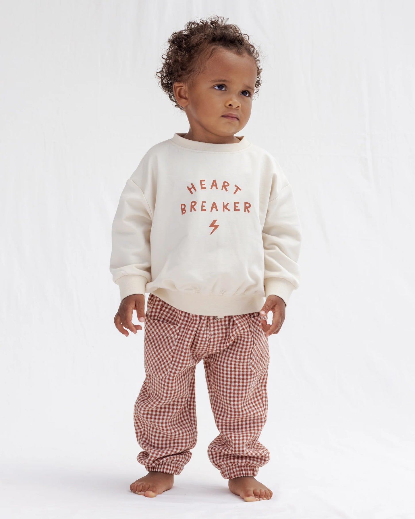 Quincy Mae Relaxed Sweatshirt, Heart Breaker