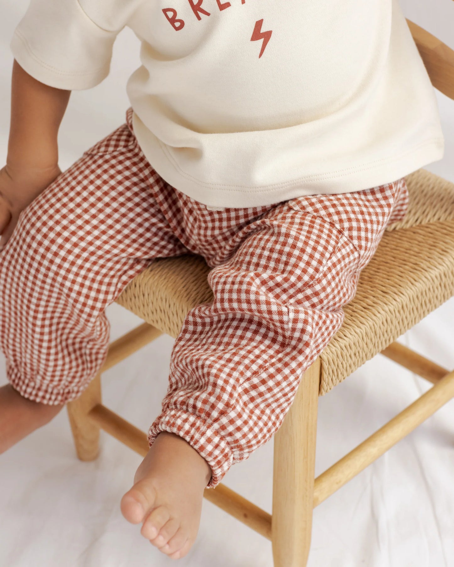 Quincy Mae Luca Pant, Red Gingham