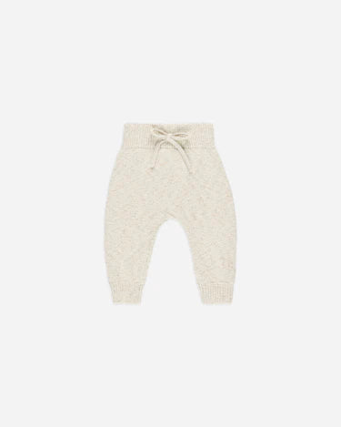 Quincy Mae Knit Pant, Speckled Natural