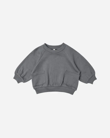 Quincy Mae Pocket Sweatshirt - Multiple Options