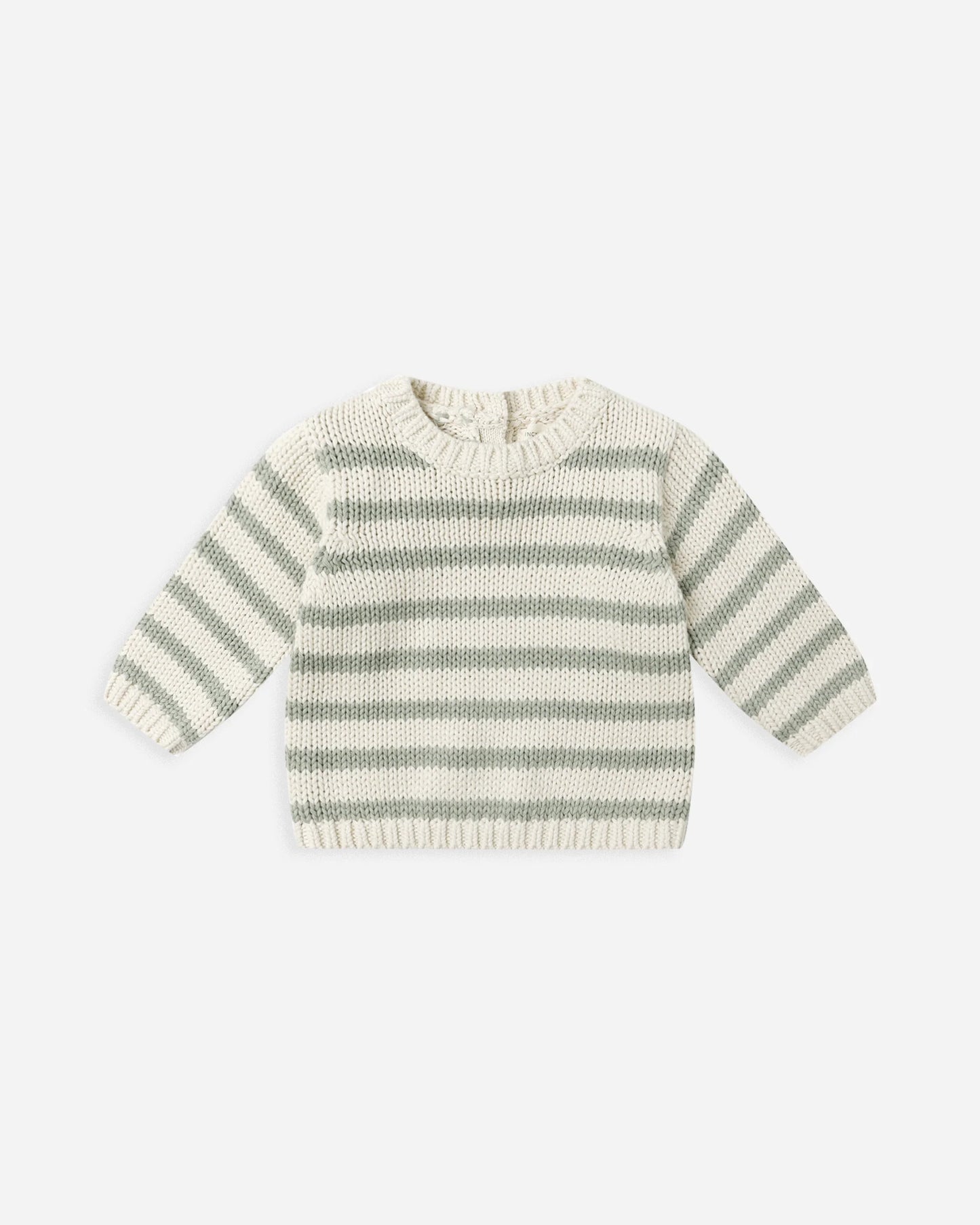 Quincy Mae Rex Sweater, Fern Stripe