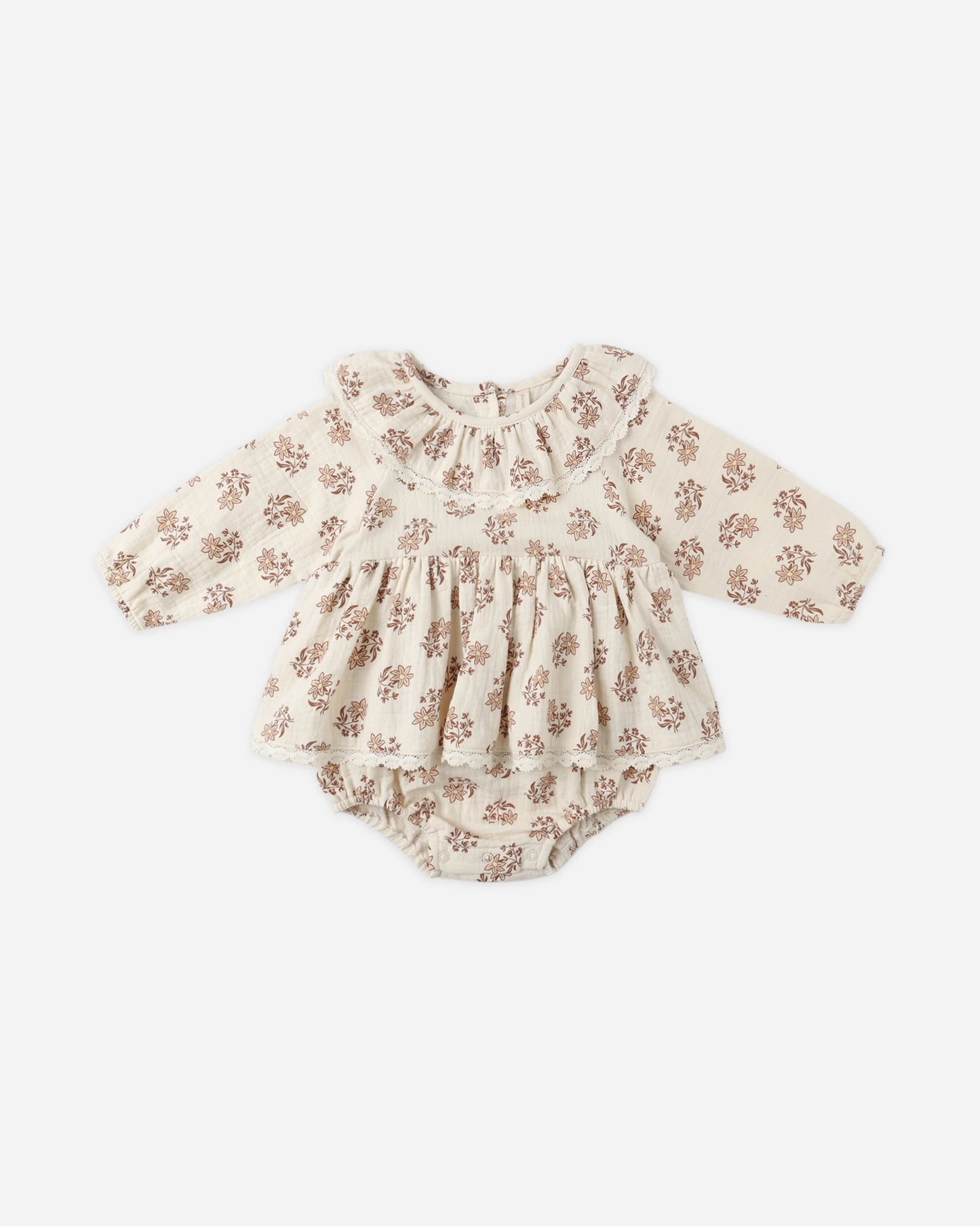 Quincy Mae Thalia Romper, Daylily