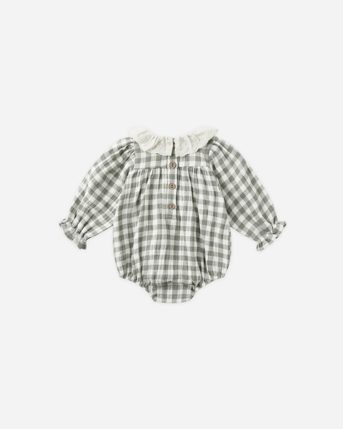 Quincy Mae Callie Romper, Forest Check