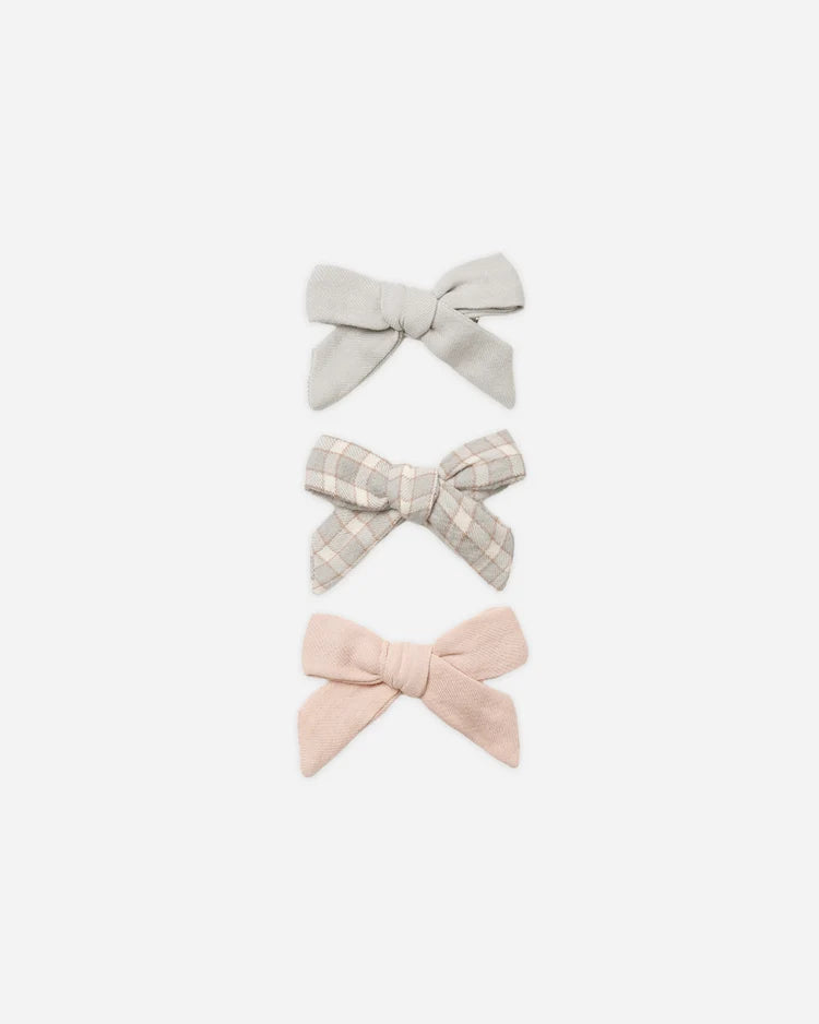Quincy Mae Bow w/Clip Set of 3 - Multiple Options