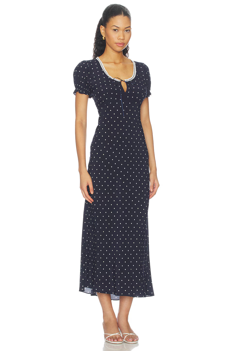 Rails Allison Dress, Navy Polka Dots