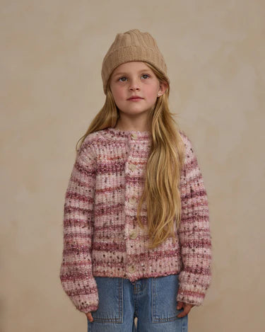 Rylee + Cru Cheyenne Cardigan, Pink Multi Stripe