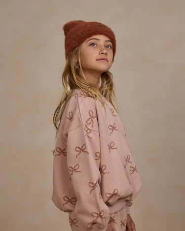 Rylee + Cru Relaxed Sweatshirt, Bows