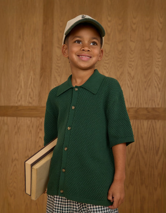 Rylee + Cru Aiden Polo, Green