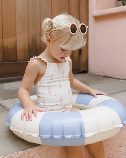 Rylee + Cru Positano One-Piece, Seahorses