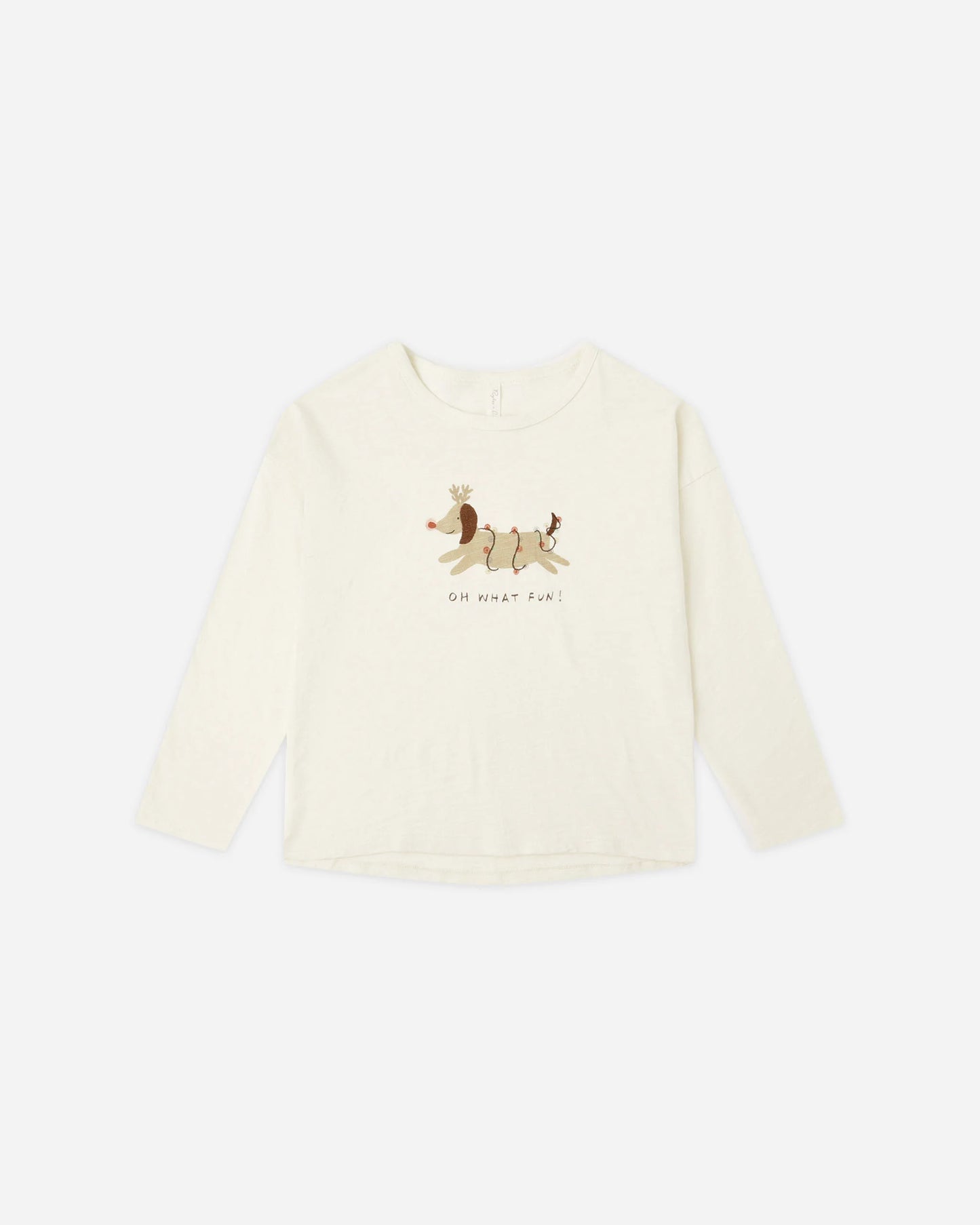 Rylee + Cru Long Sleeve Tee, Oh What Fun