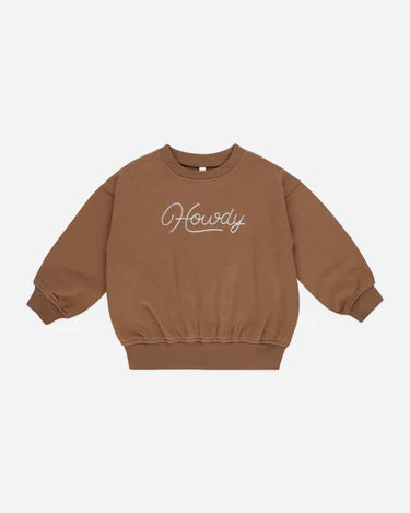 Rylee + Cru Relaxed Sweatshirt, Howdy