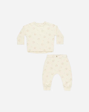 Rylee + Cru Longsleeve Tee + Pant Set, Horseshoes