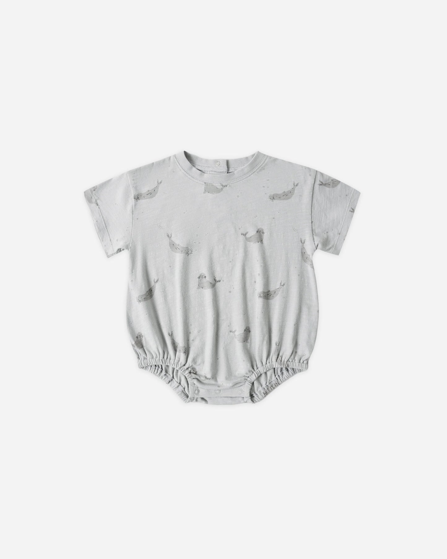 Rylee + Cru Relaxed Bubble Romper, Seals