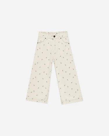 Rylee + Cru Straight Leg Pant, Blue Daisy