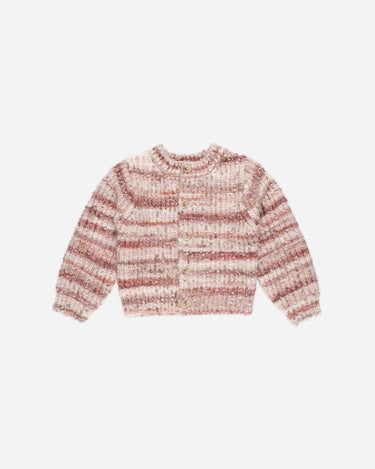 Rylee + Cru Cheyenne Cardigan, Pink Multi Stripe