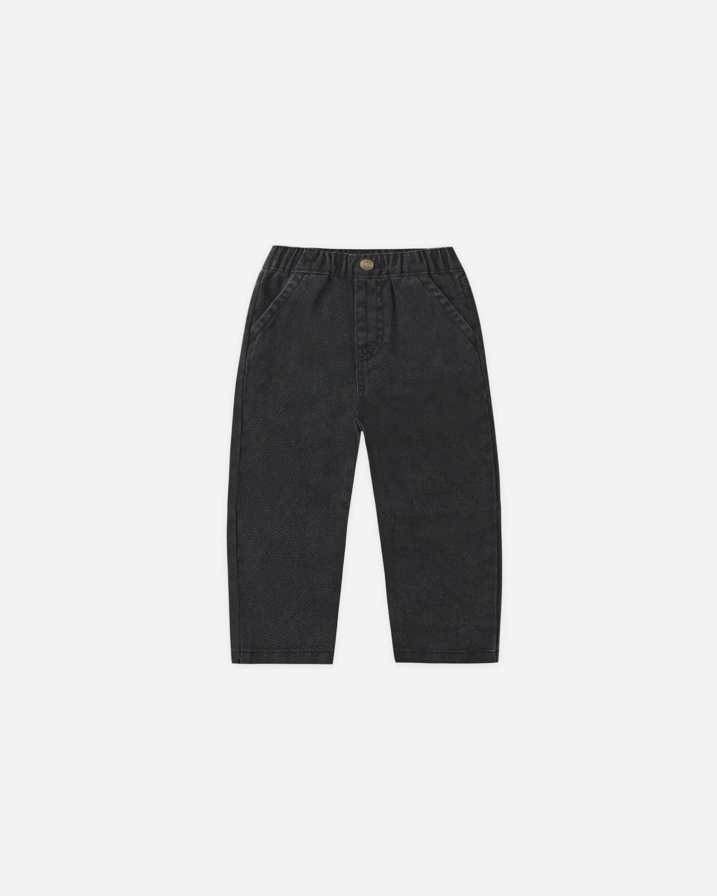 Rylee + Cru Baggy Pant, Washed Black