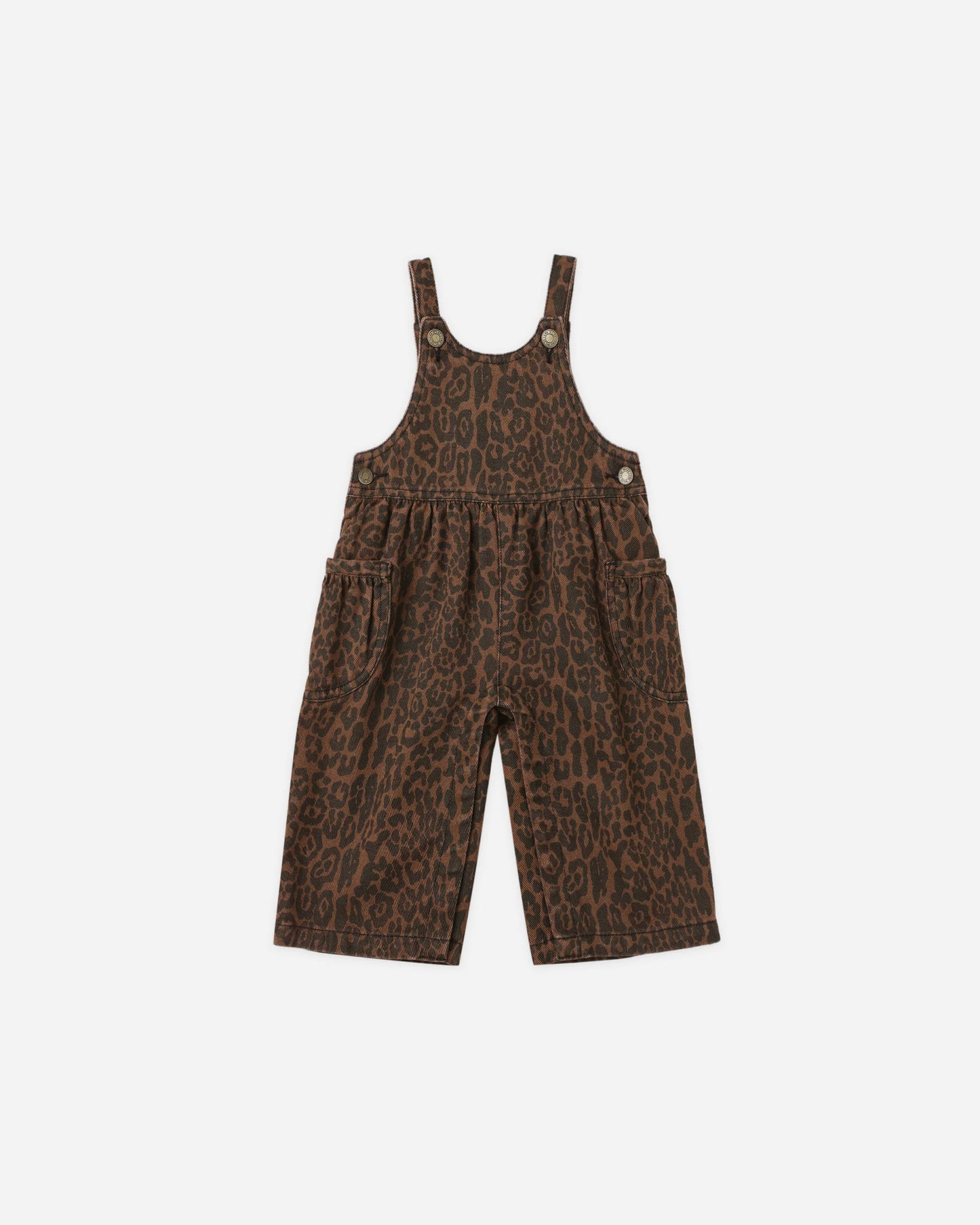 Rylee + Cru Wide Leg Overall, Leopard
