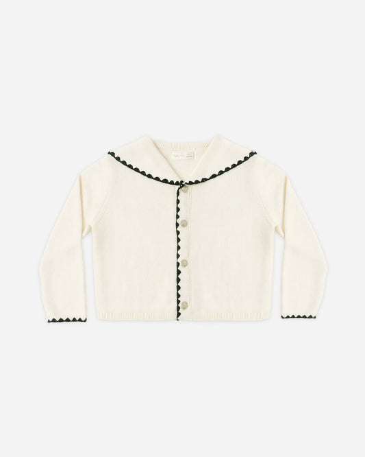 Rylee + Cru Sailor Cardigan, Natural